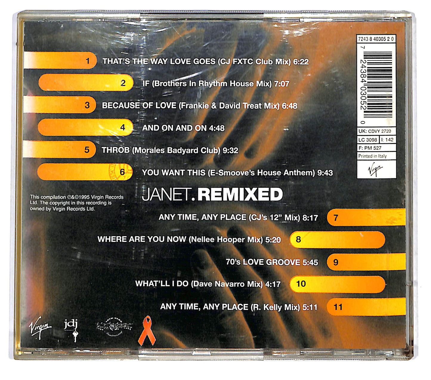 EBOND Janet - Janet.Remixed CD CD121528