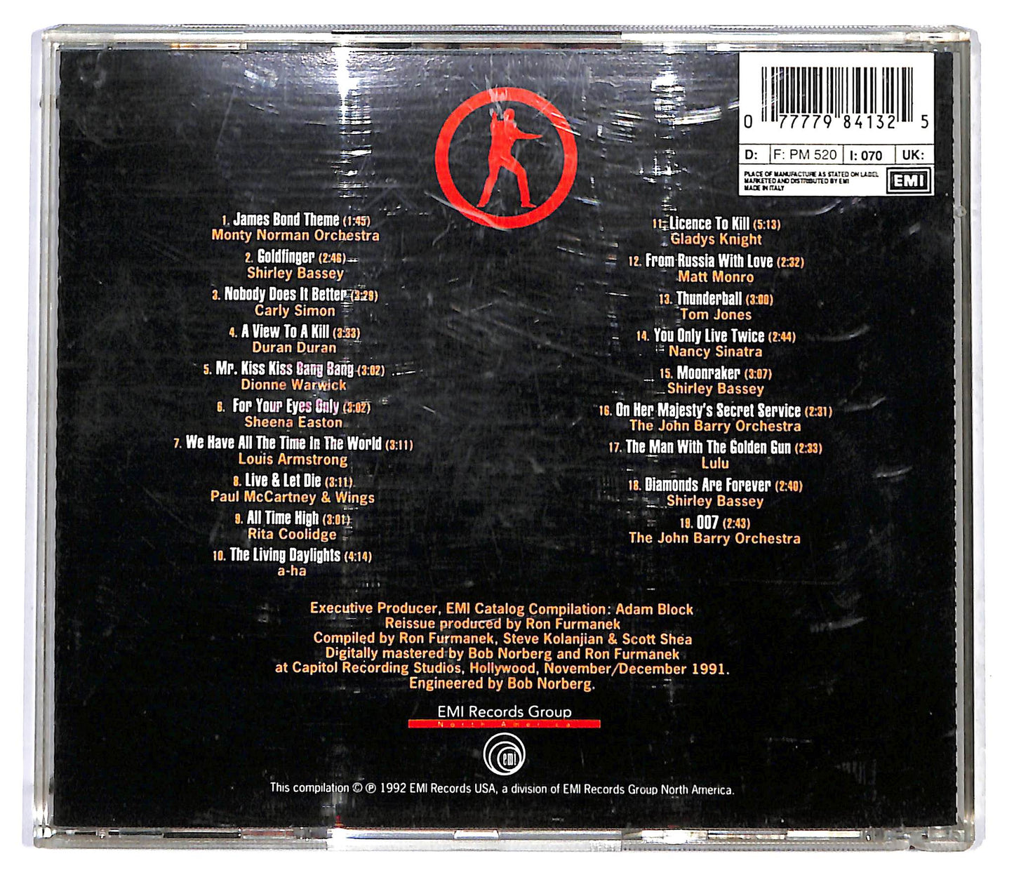 EBOND Various - The Best Of James Bond (30th Anniversary Collection) CD CD121530
