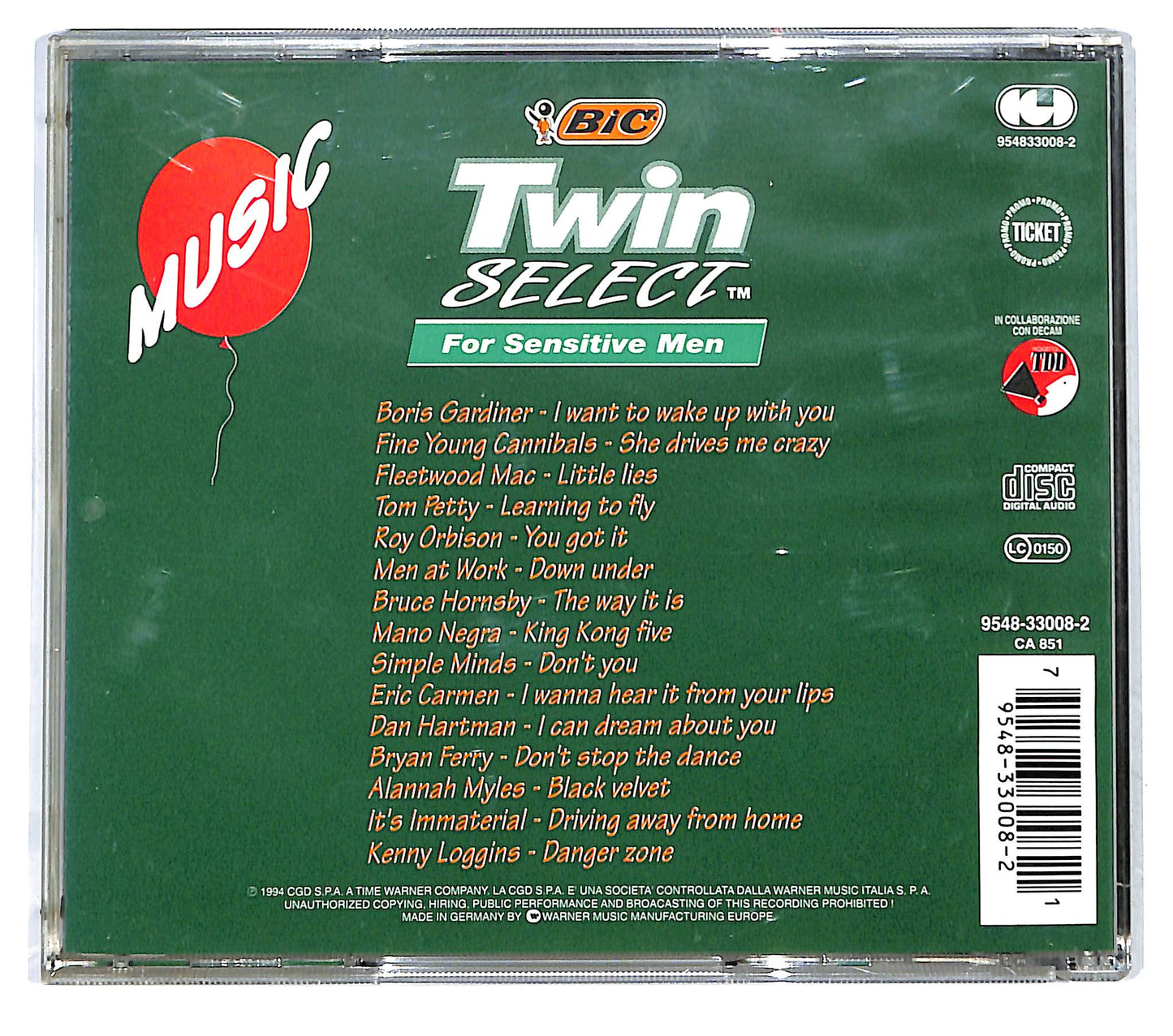 EBOND Various - Music Twin Select CD CD121649