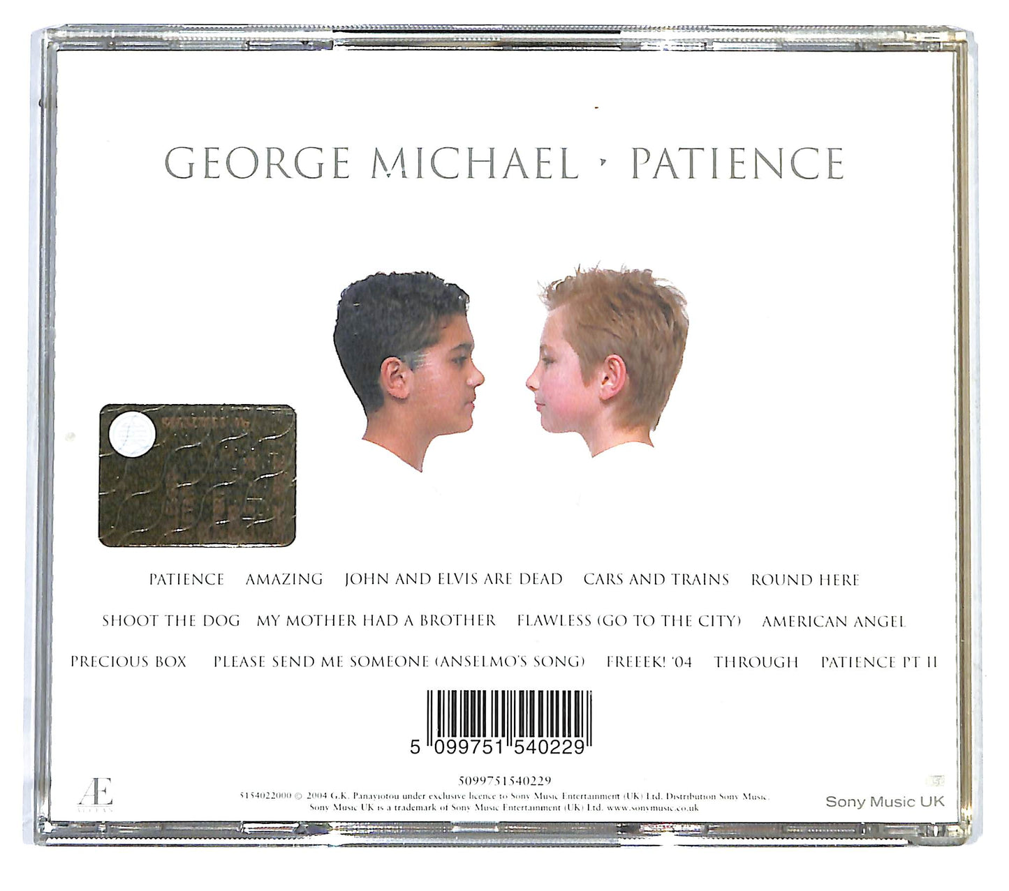 EBOND George Michael - Patience CD CD121650