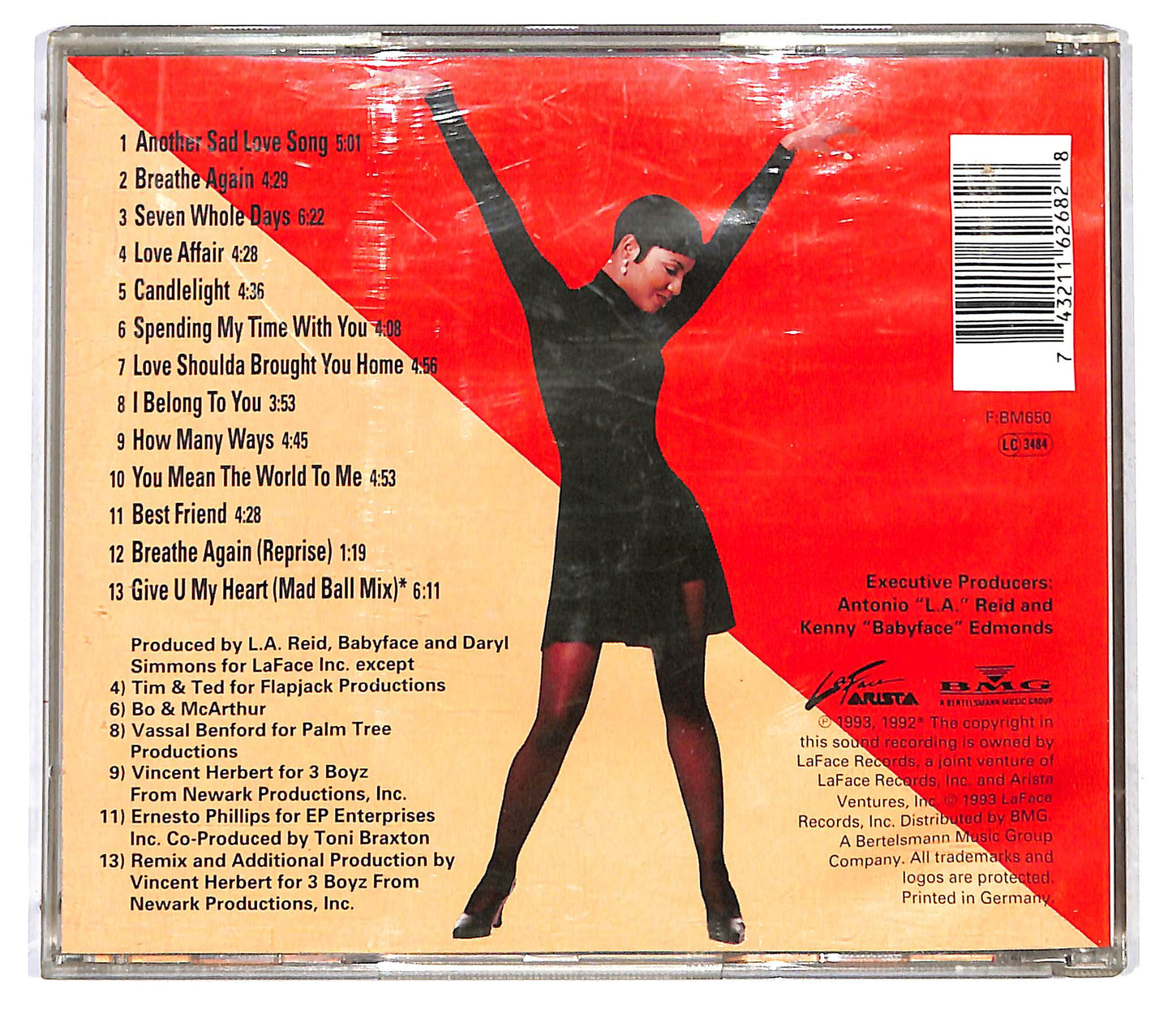 EBOND Toni Braxton - Toni Braxton CD CD121721