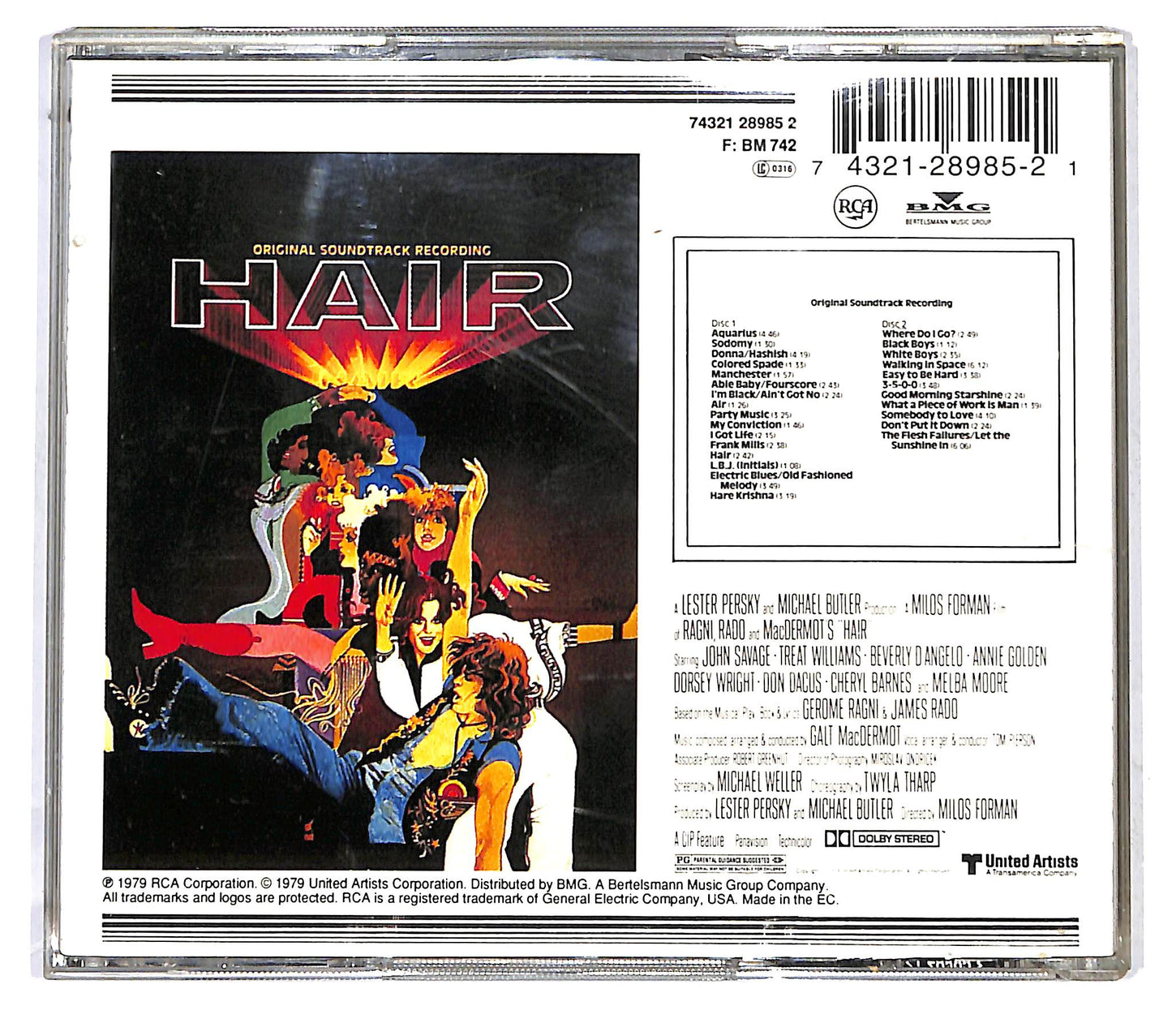 EBOND Galt MacDermot - Hair (Original Soundtrack Recording) CD121723