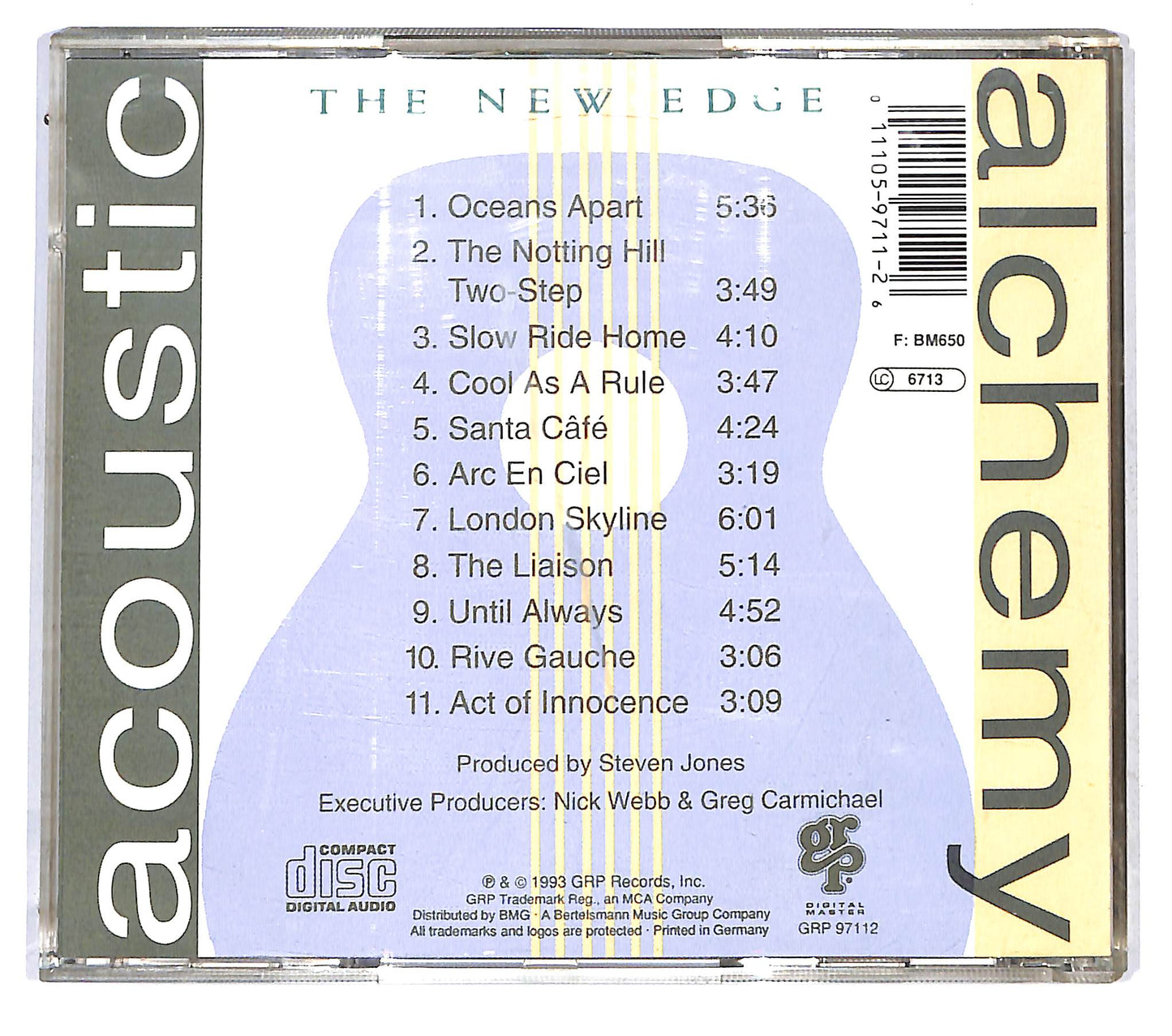 EBOND Acoustic Alchemy - The New Edge CD CD121760