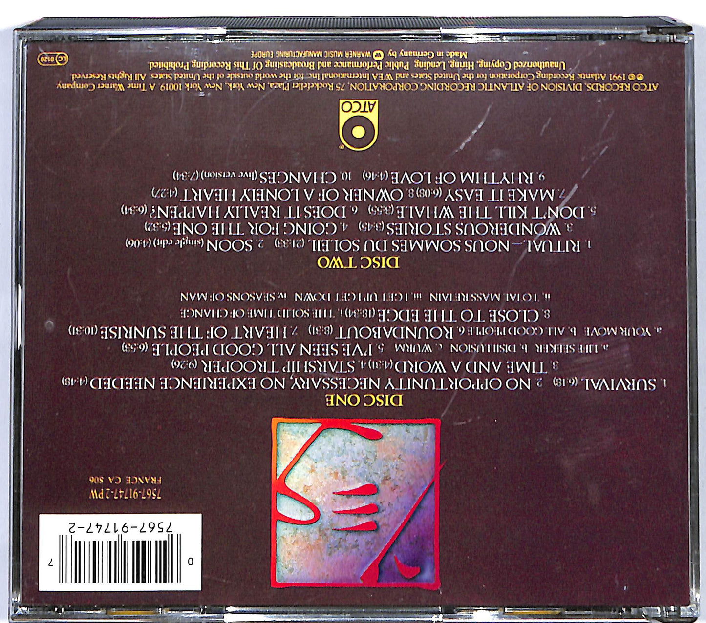 EBOND Yes - Yesstory CD CD121905