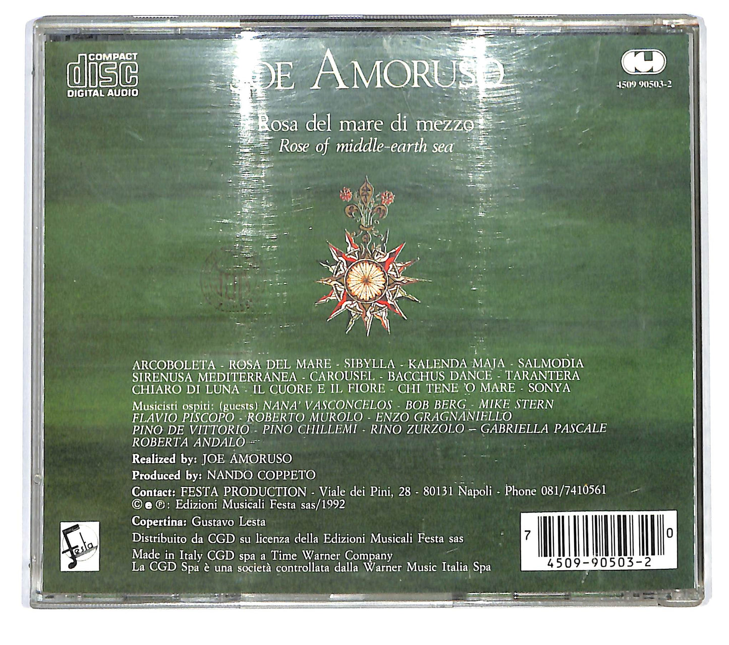 EBOND Joe Amoruso - Rosa Del Mare Di Mezzo CD CD121924