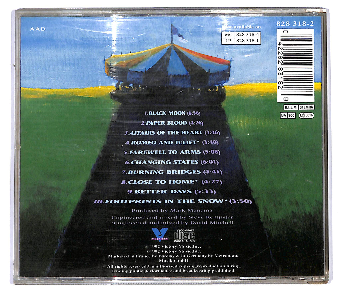 EBOND Emerson, Lake & Palmer - Black Moon CD CD121943