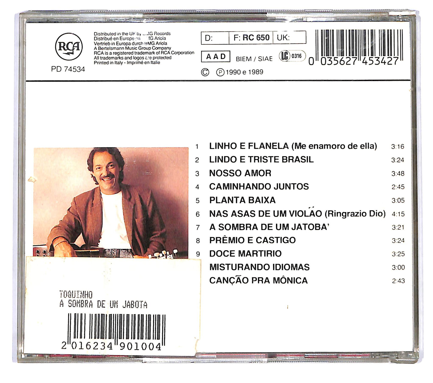 EBOND Toquinho - A Sombra De Um Jatoba CD CD121944
