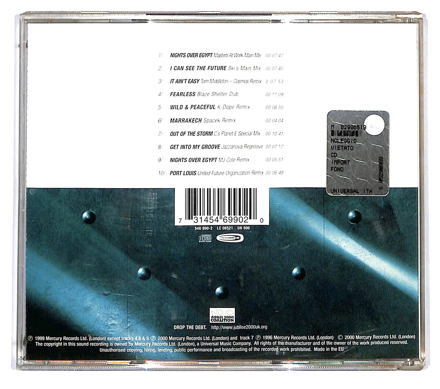 EBOND Incognito - Future Remixed CD CD121948