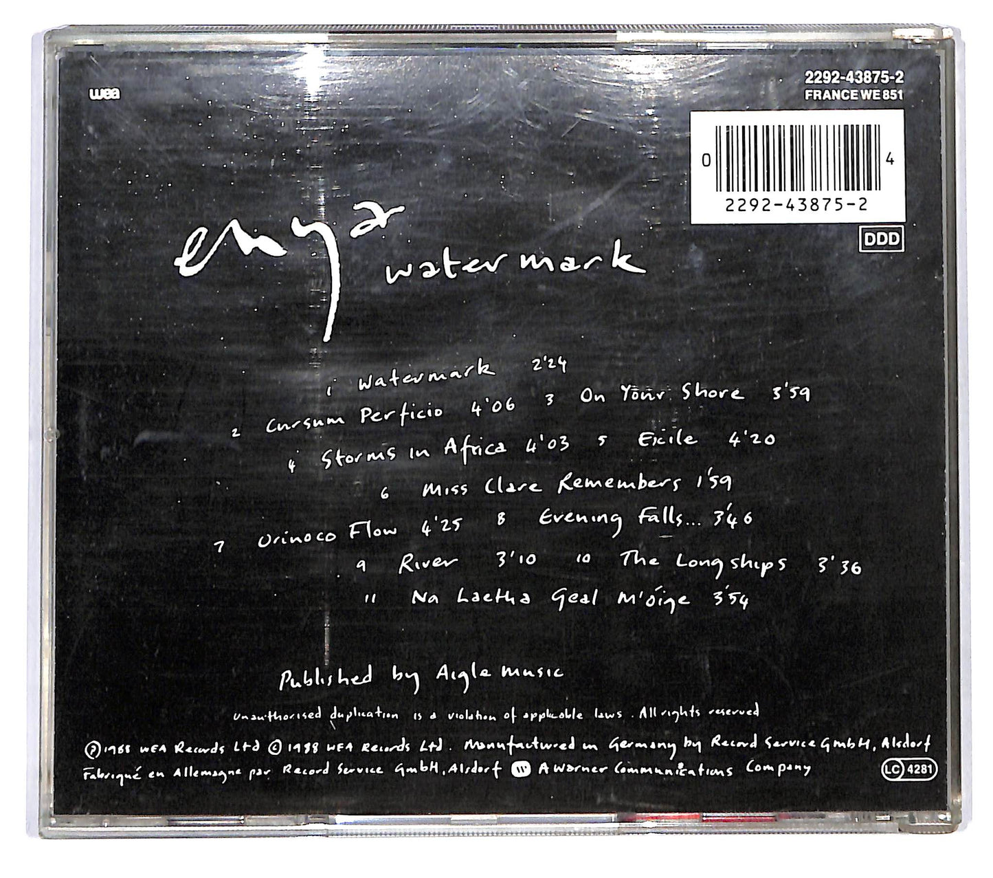 EBOND Enya - Watermark CD CD121957