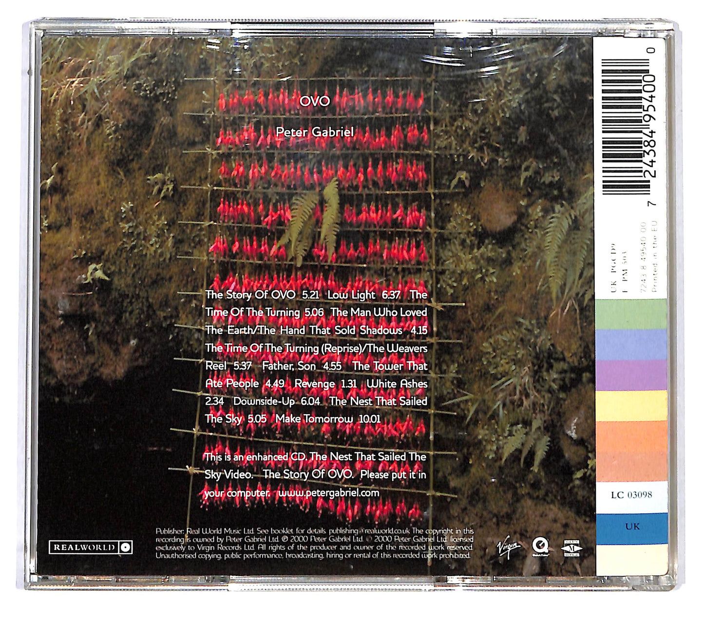 EBOND Peter Gabriel - Ovo 5008 CD CD121959
