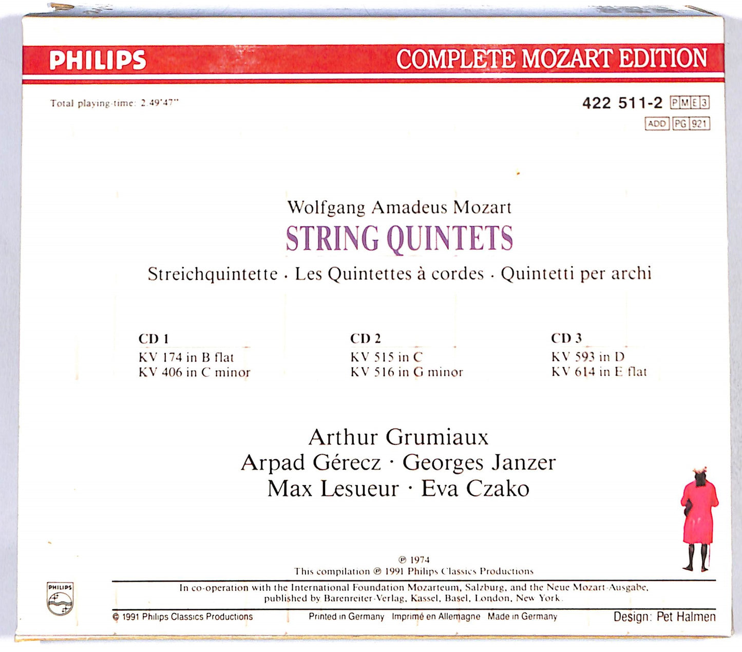 EBOND Mozart , Arthur Grumiaux - String Quintets CD CD122045