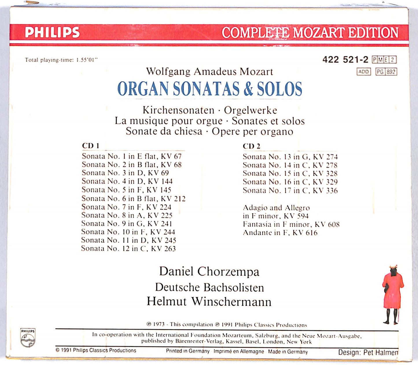 EBOND Mozart - Organ Sonatas & Solos CD CD122046