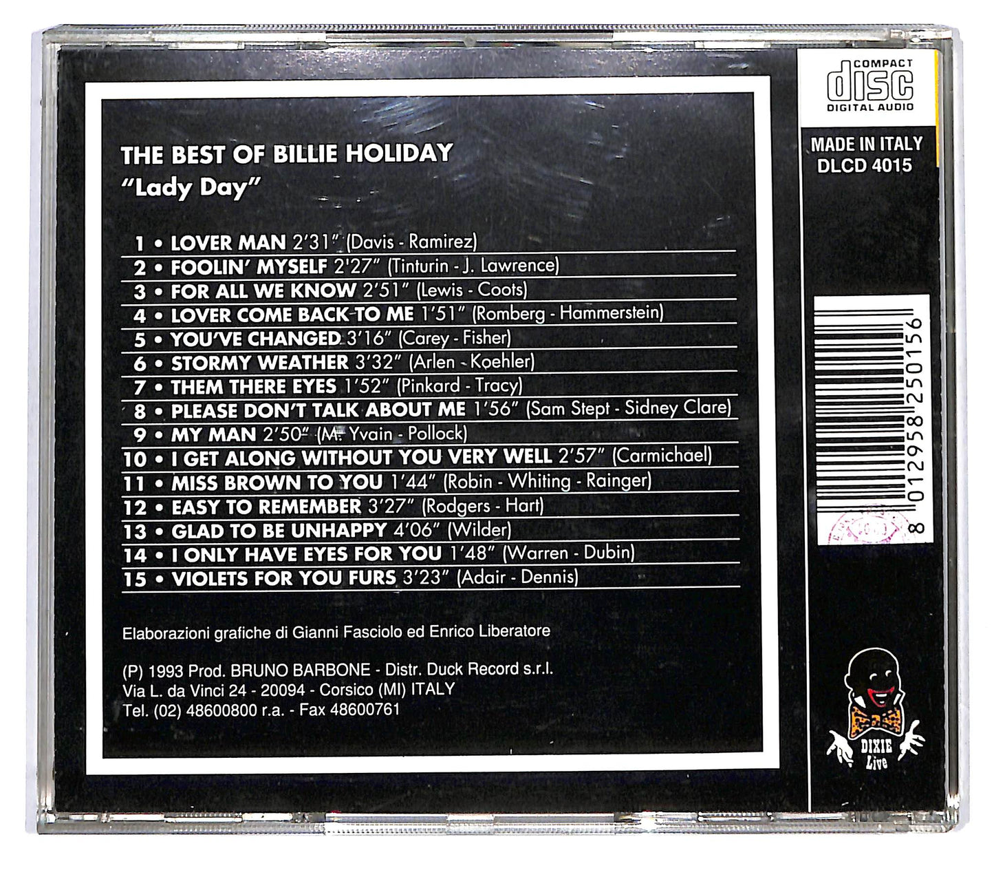 EBOND Billie Holiday - The Best Of Billie Holiday CD CD122110