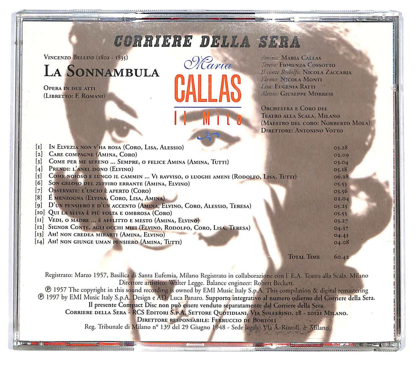 EBOND Bellini - Maria Callas - La Sonnambula CD CD122236