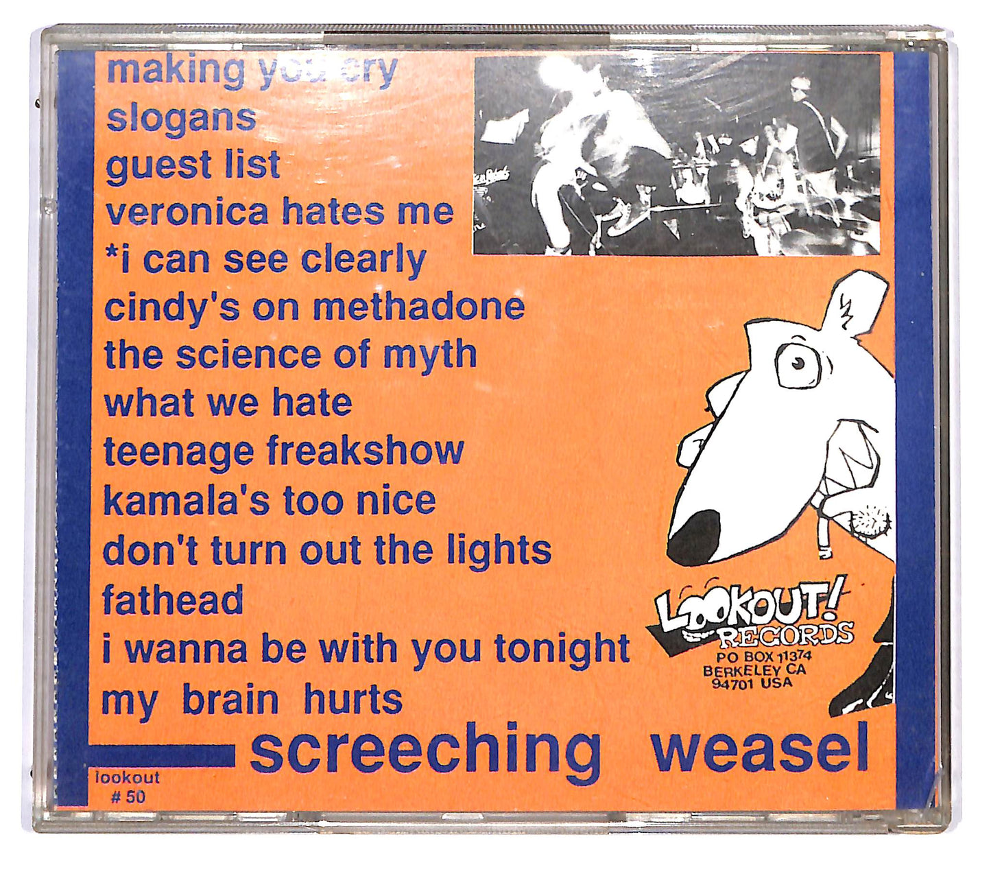 EBOND Screeching Weasel - My Brain Hurts CD CD122326