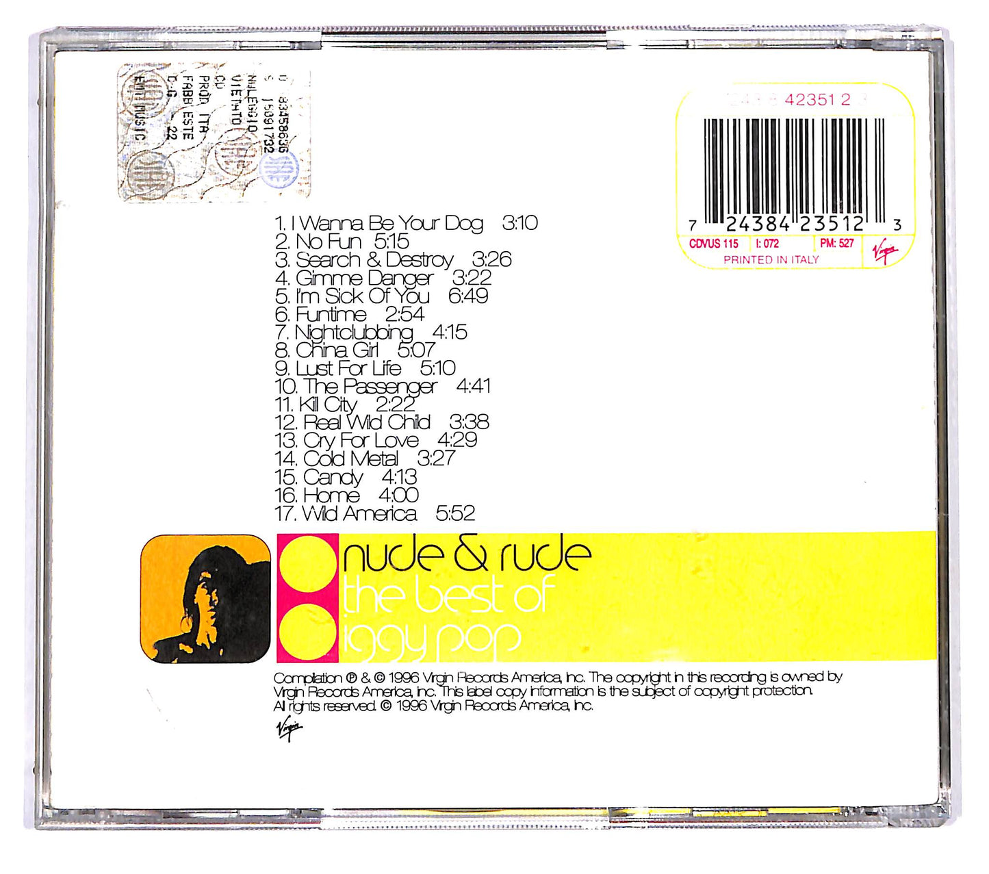 EBOND Iggy Pop - Nude & Rude: The Best Of Iggy Pop CD CD122351