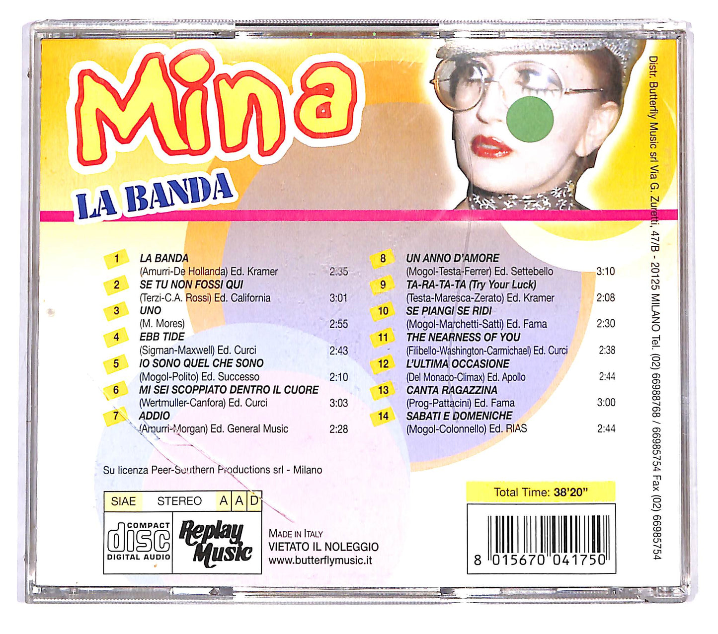 EBOND Mina - La Banda CD CD122354