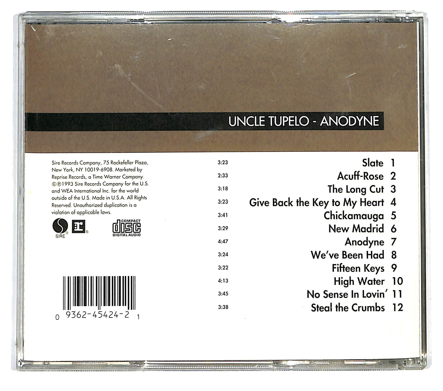 EBOND Uncle Tupelo - Anodyne CD CD122437