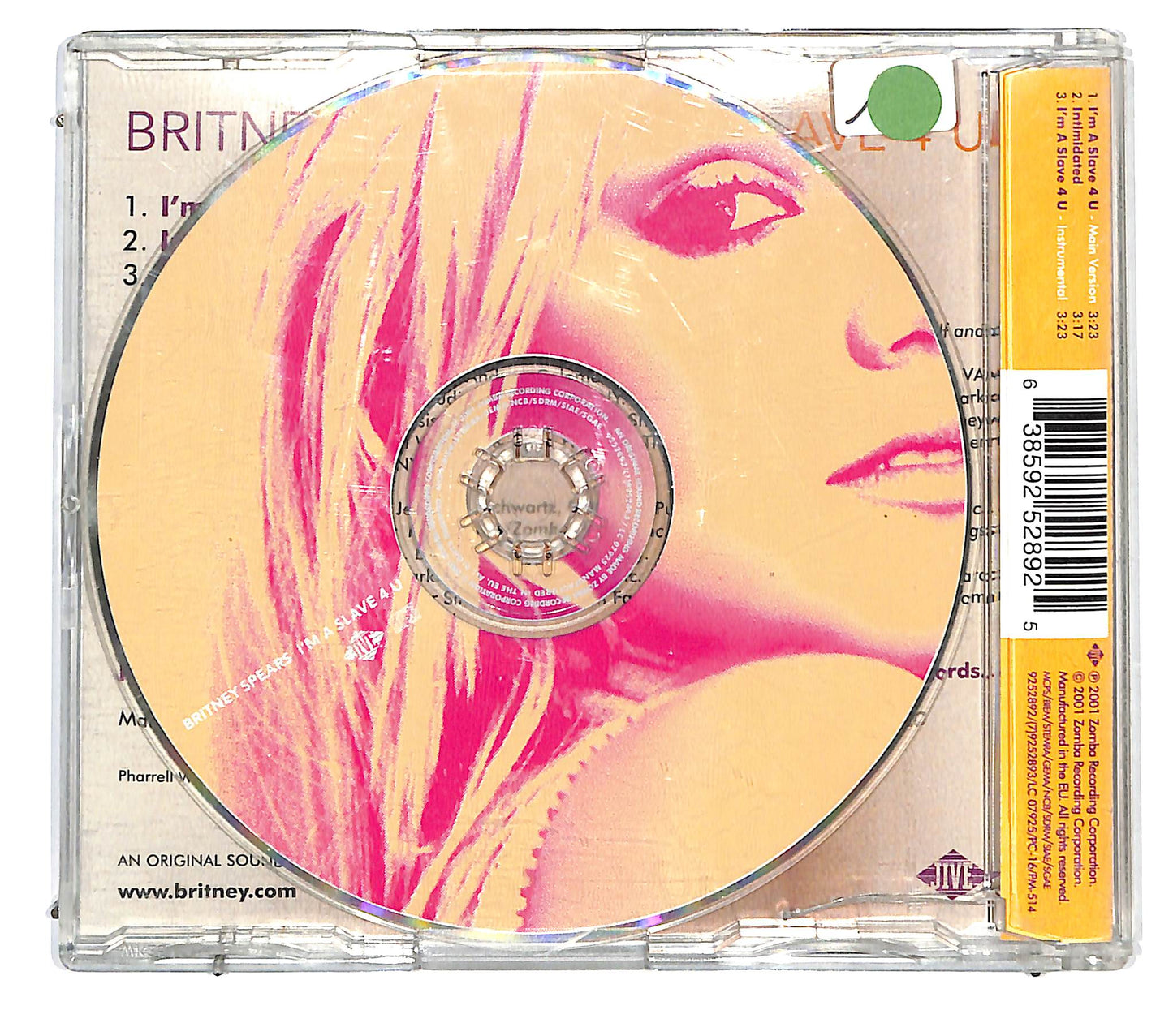 EBOND Britney Spears - I'm A Slave 4 U SLIMCASE CD CD122445