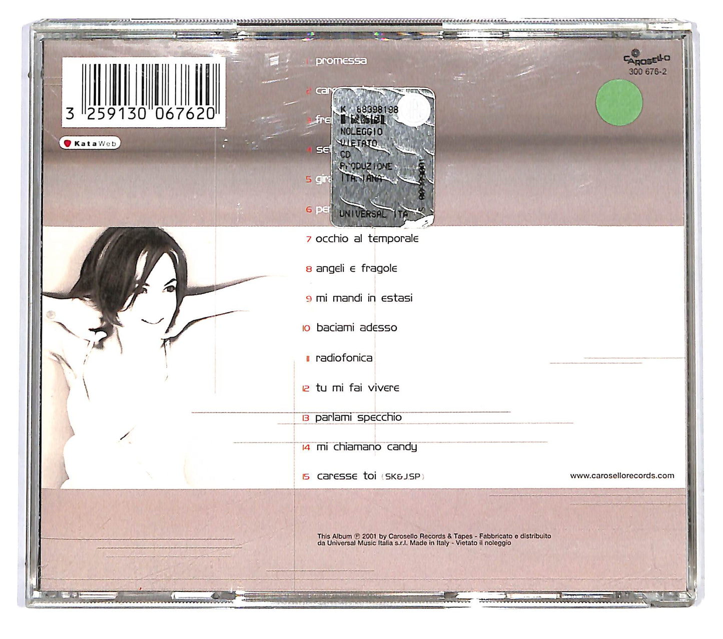 EBOND Carlotta - Promessa CD CD122524