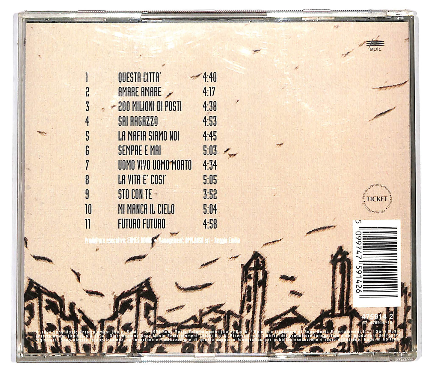 EBOND Andrea Mingardi - 6 - Al Duemila CD CD122535