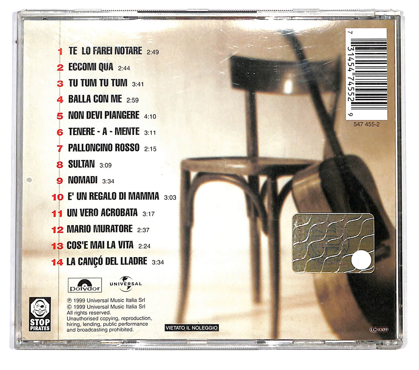 EBOND Giorgio Conte - Eccomi Qua... CD CD122548