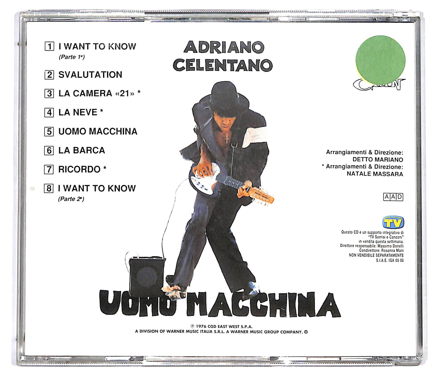 EBOND Adriano Celentano - Svalutation EDITORIALE CD CD122551