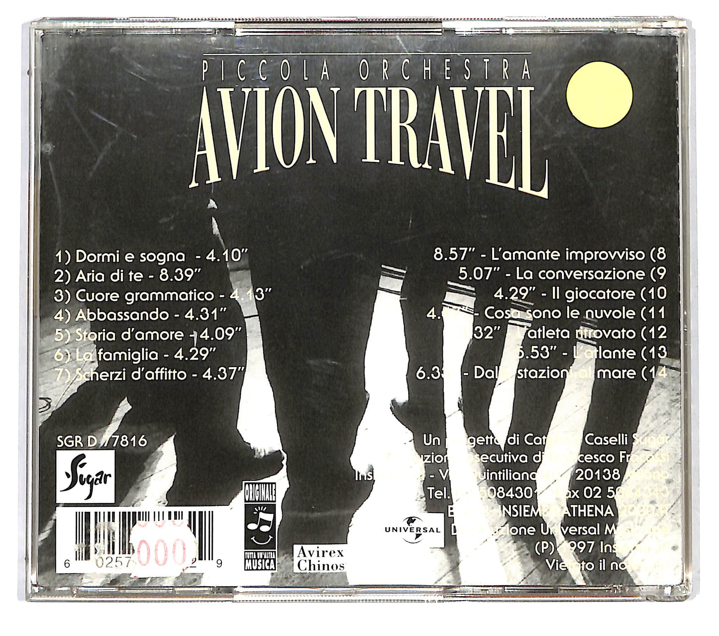 EBOND Piccola Orchestra Avion Travel - Vivo Di Canzoni CD CD122607