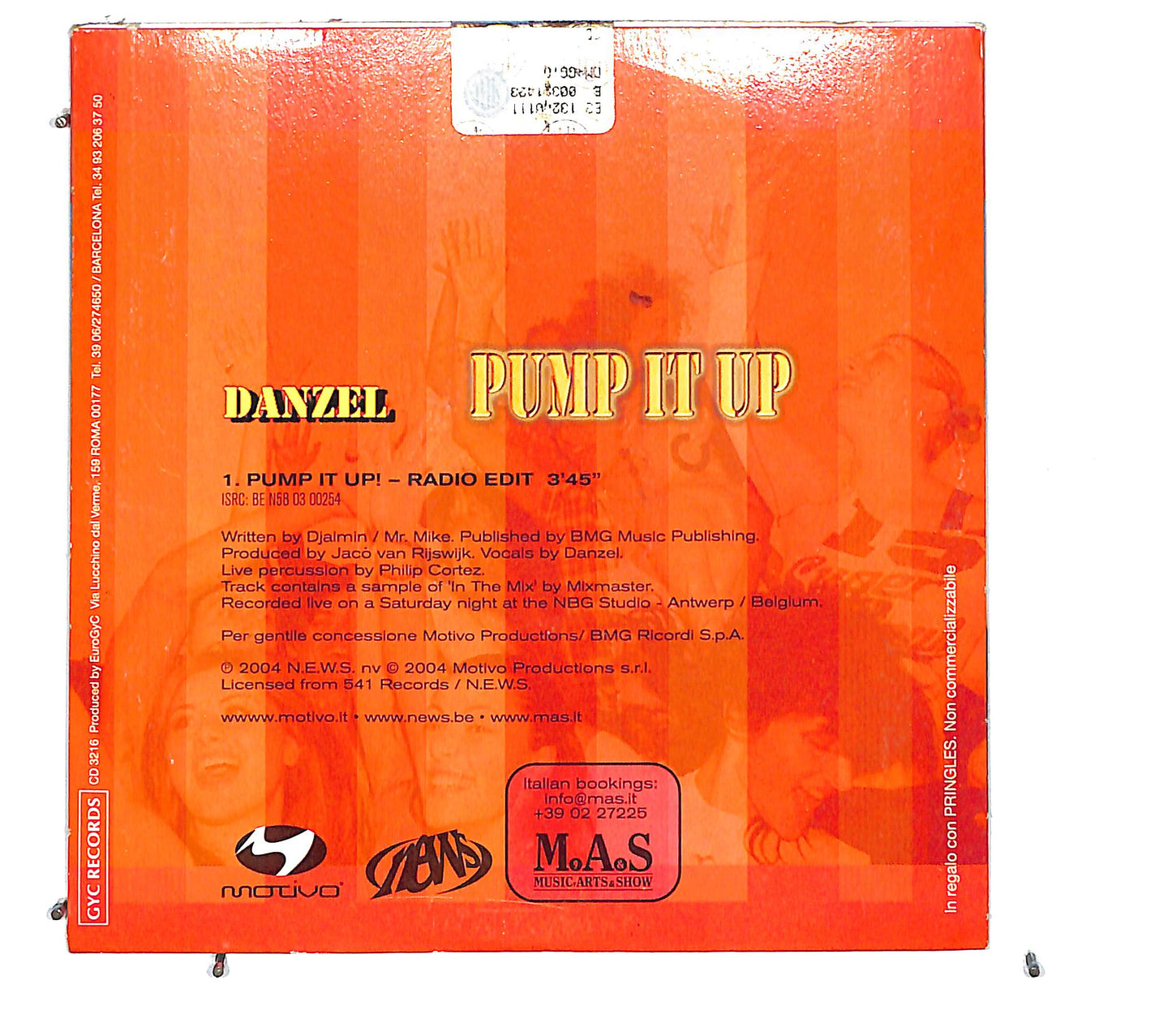 EBOND Danzel - Pump It Up CD CD122637