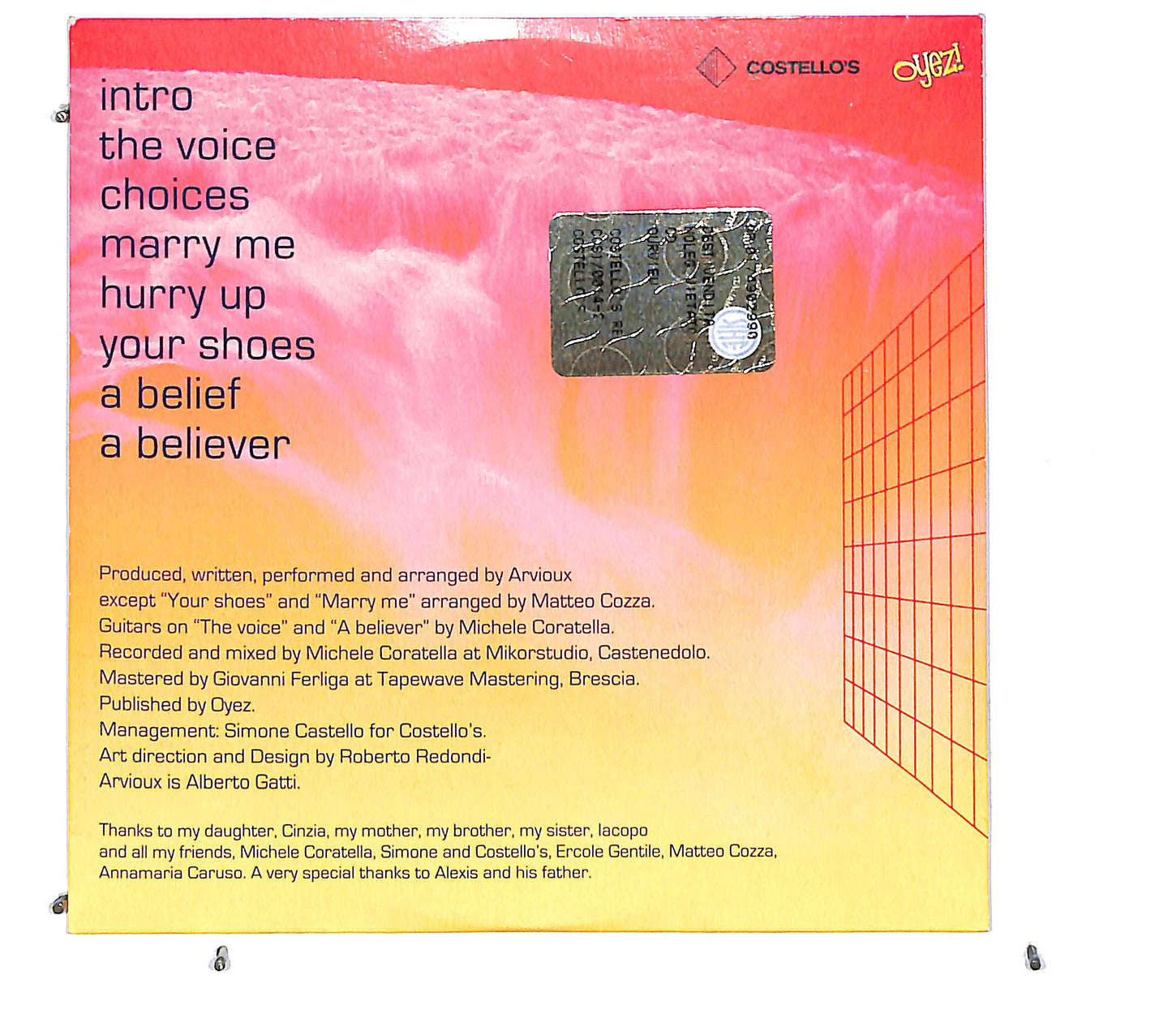 EBOND Arvioux - Ourview CD CD122652