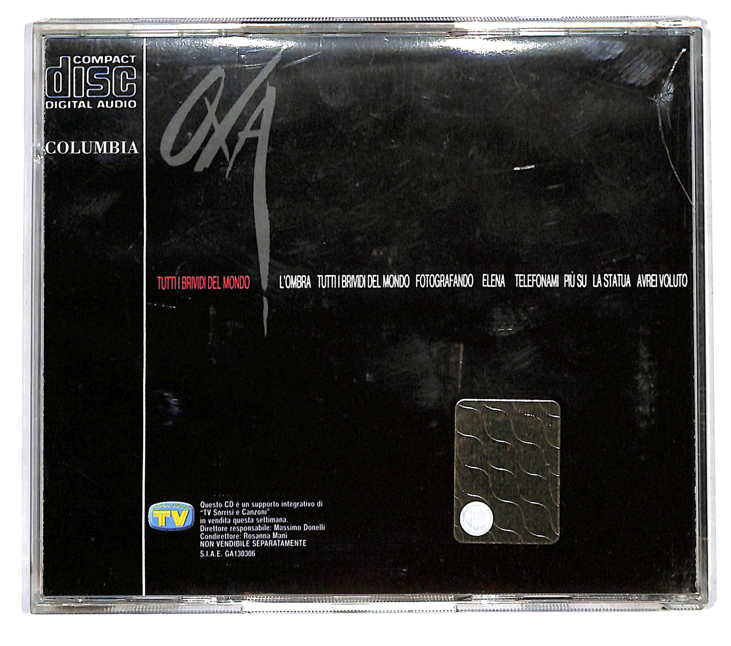 EBOND Anna Oxa - Tutti I Brividi Del Mondo EDITORIALE CD CD122677