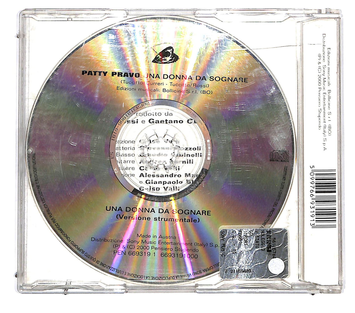 EBOND Patty Pravo - Una Donna Da Sognare CD CD122737