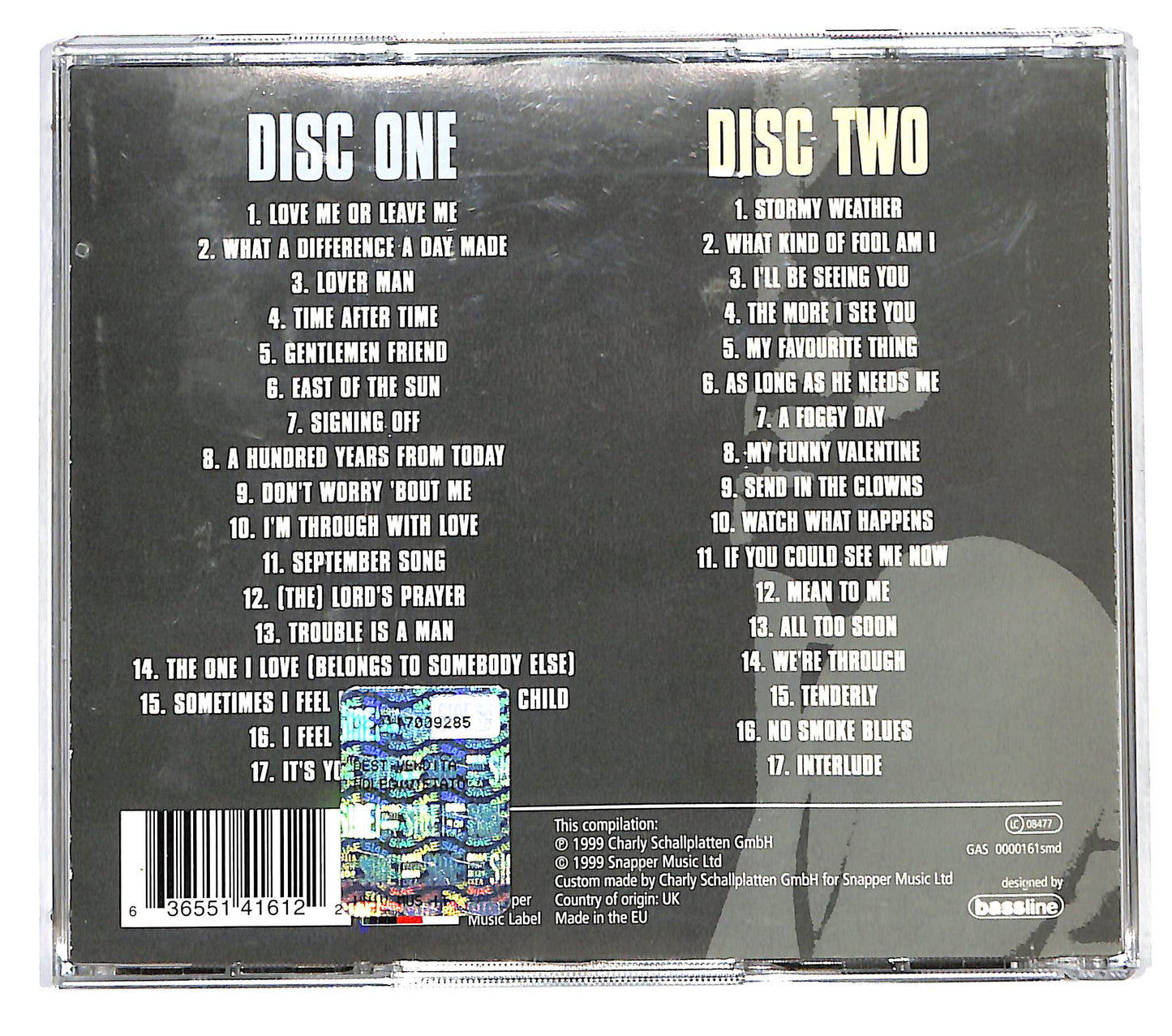 EBOND Love Me Or Leave Me: The Best Of Sarah Vaughan CD CD122757