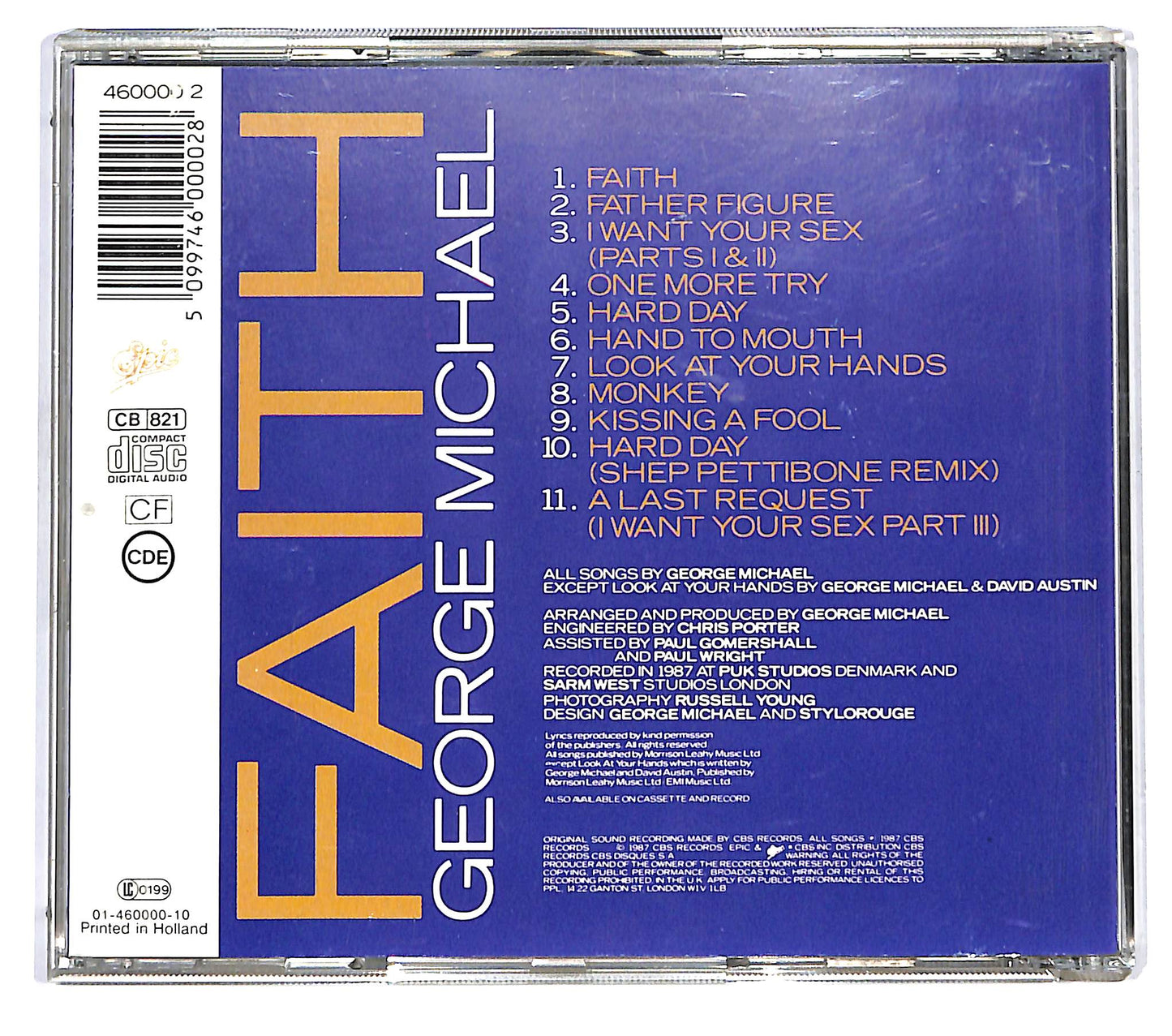 EBOND George Michael - Faith CD CD122804