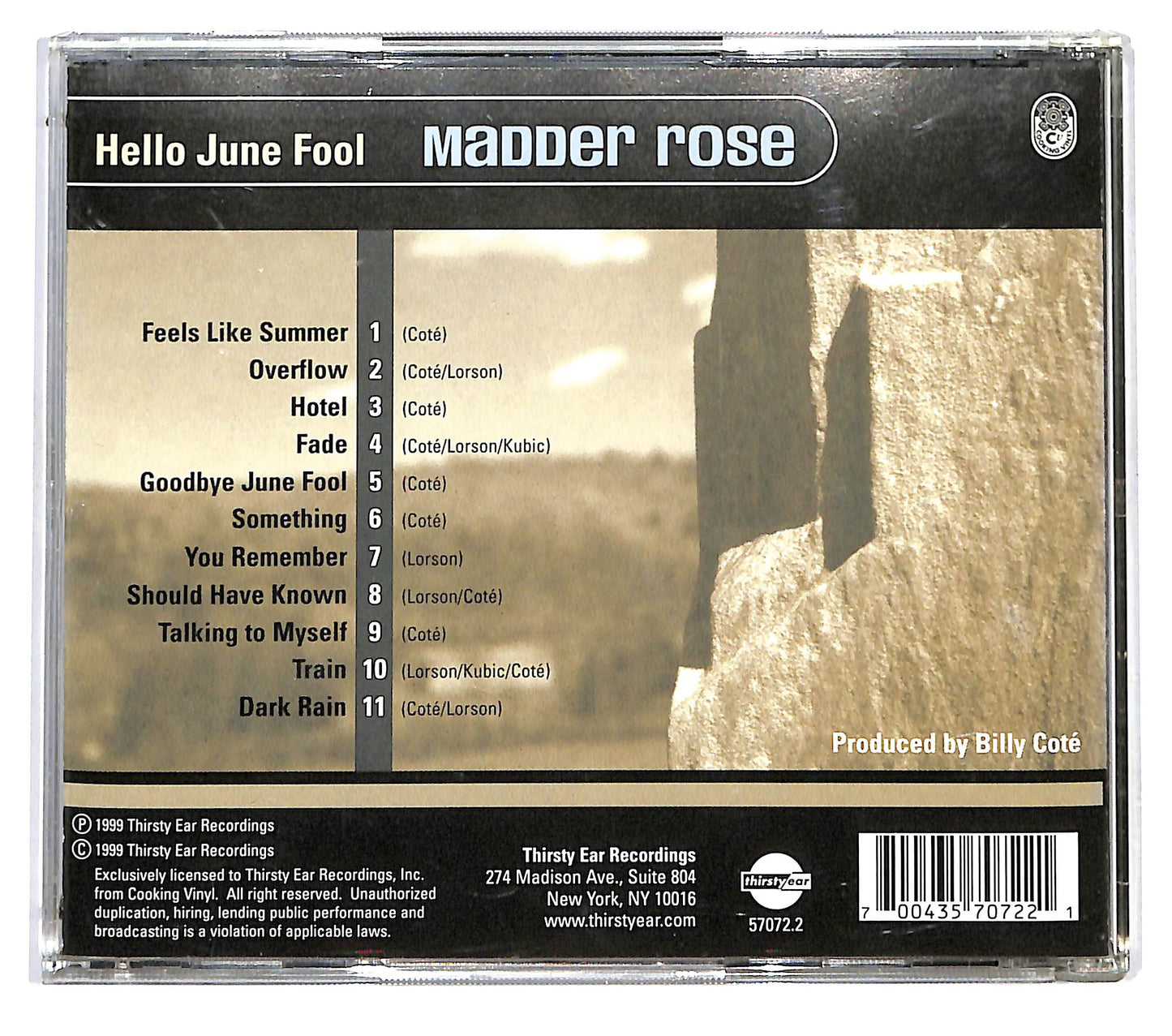 EBOND Madder Rose - Hello June Fool CD CD122815