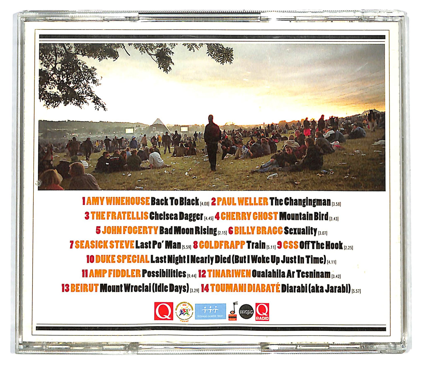 EBOND Various - Q Live From Glastonbury CD CD122830
