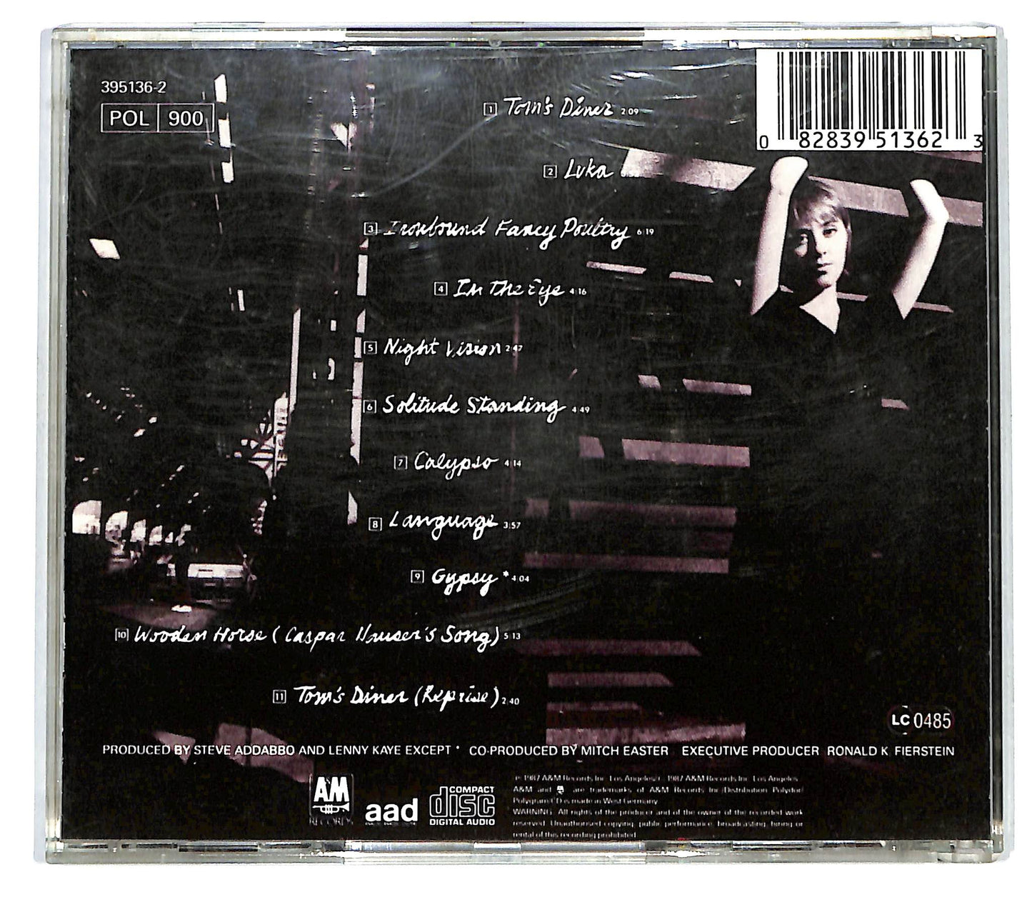 EBOND Suzanne Vega - Solitude Standing CD CD122836