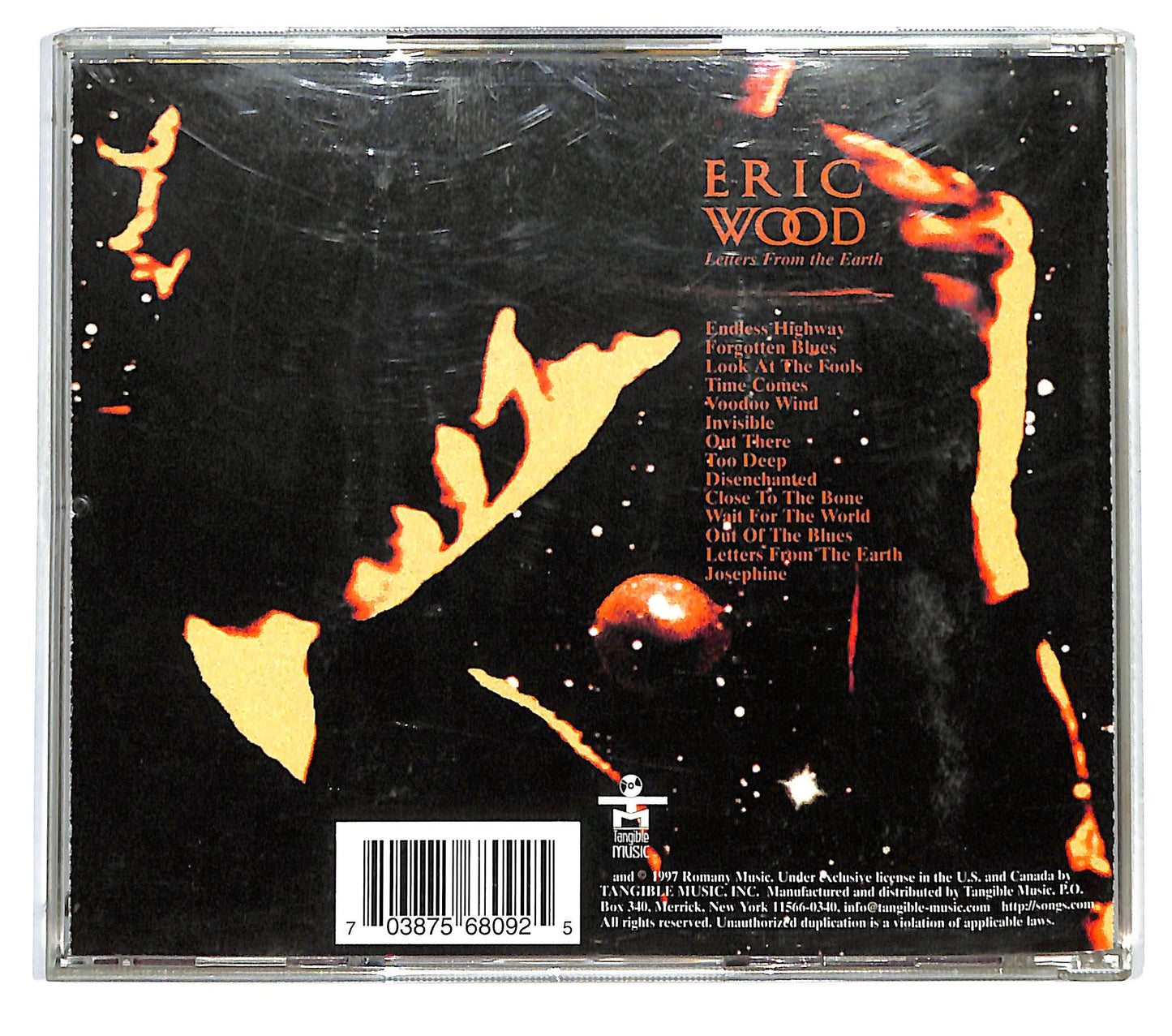 EBOND Eric Wood - Letters From The Earth CD CD122846