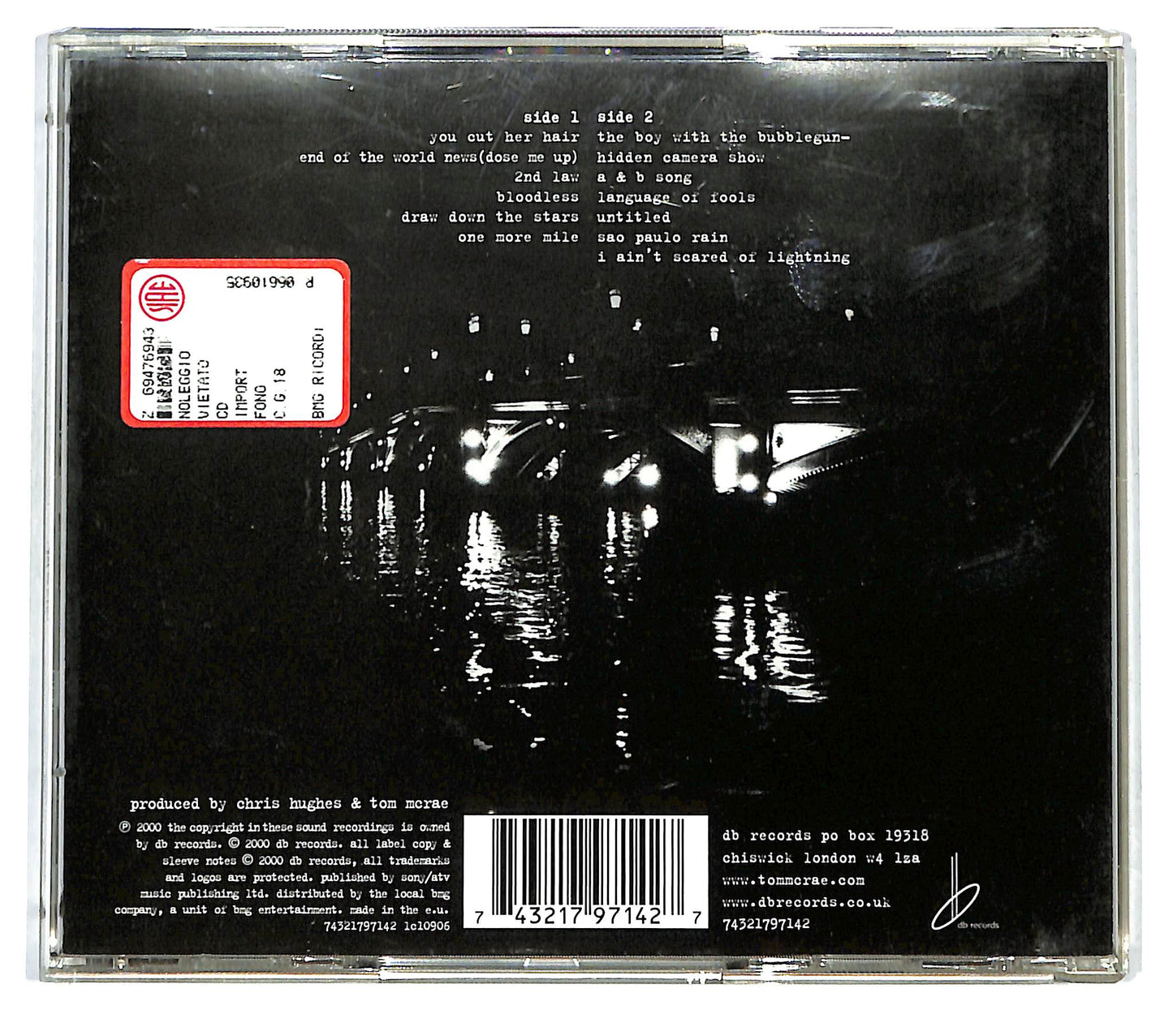 EBOND Tom McRae - Tom McRae CD CD122865