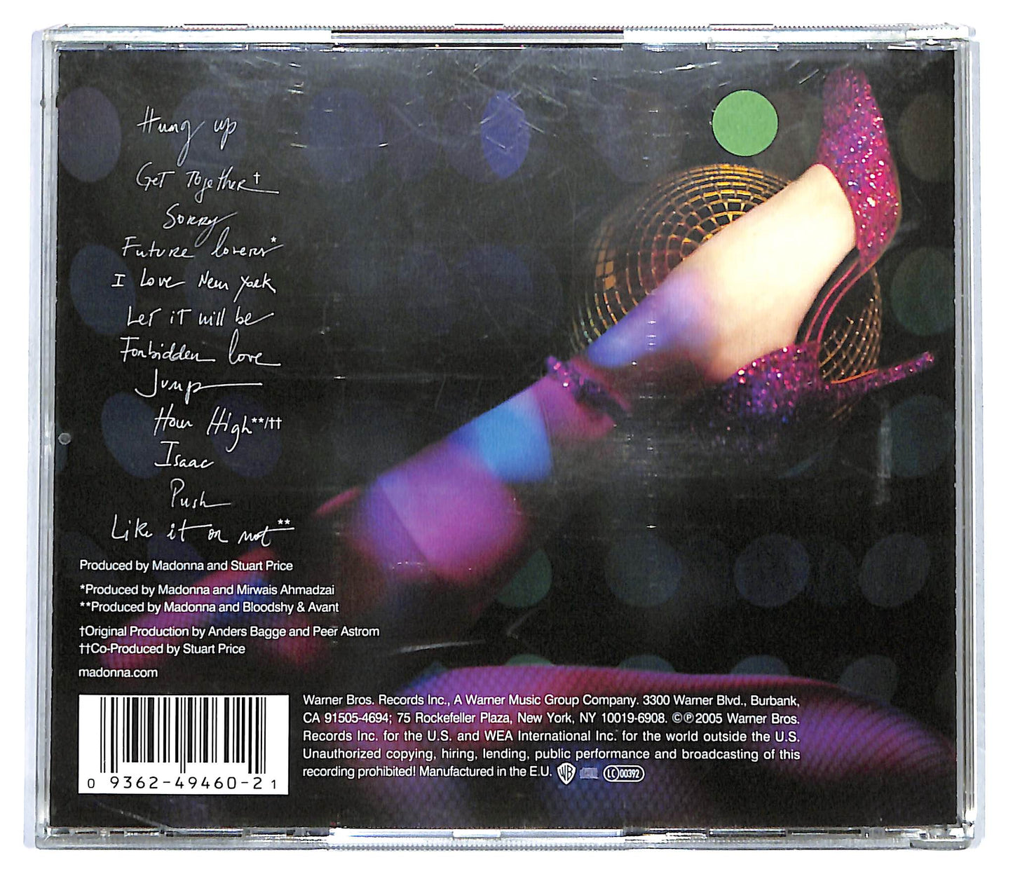 EBOND Madonna - Confessions On A Dance Floor CD CD122917