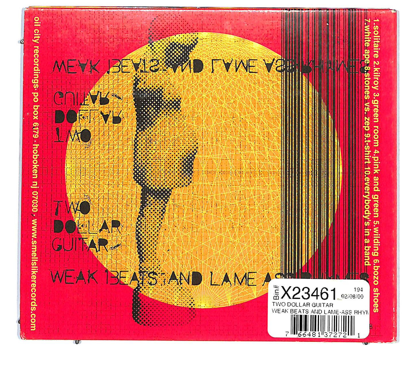 EBOND Two Dollar Guitar - Weak Beats And Lame-Ass Rhymes DIGIPACK CD CD122927
