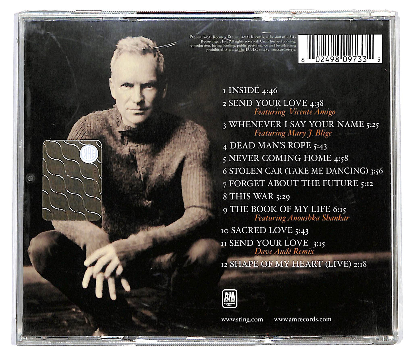 EBOND Sting - Sacred Love CD CD122938