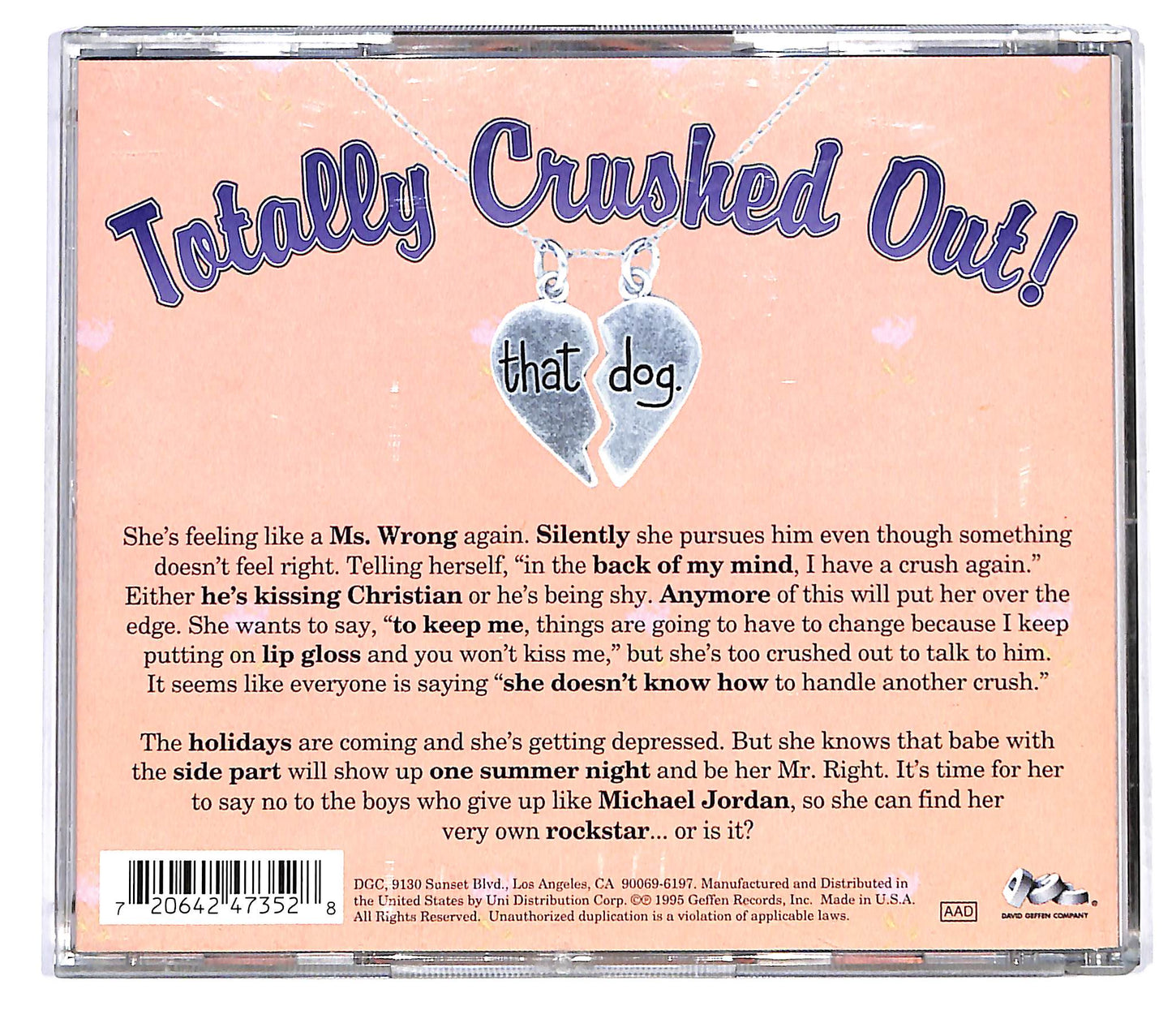 EBOND that dog. - Totally Crushed Out! CD CD122960