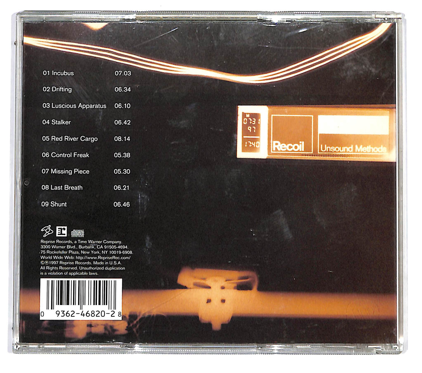 EBOND Recoil - Unsound Methods CD CD123026