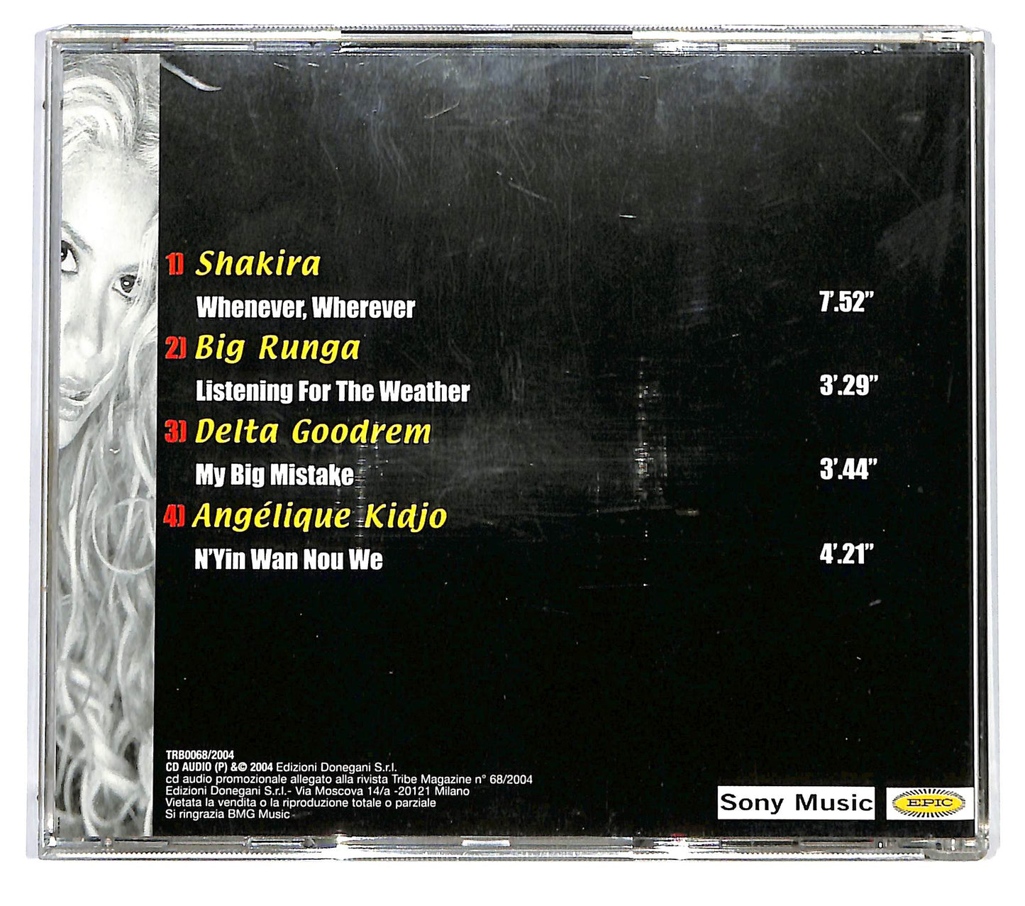 EBOND Various - Shakira & Bic Runga, Delta Goodrem E A. Kidjo CD CD123028