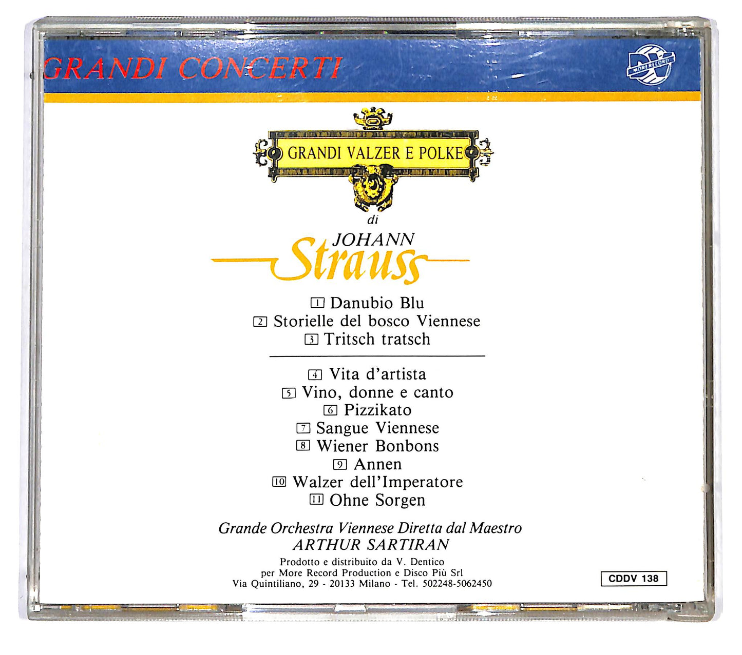 EBOND Johann Strauss - Grandi Valzer e Polke CD CD123050