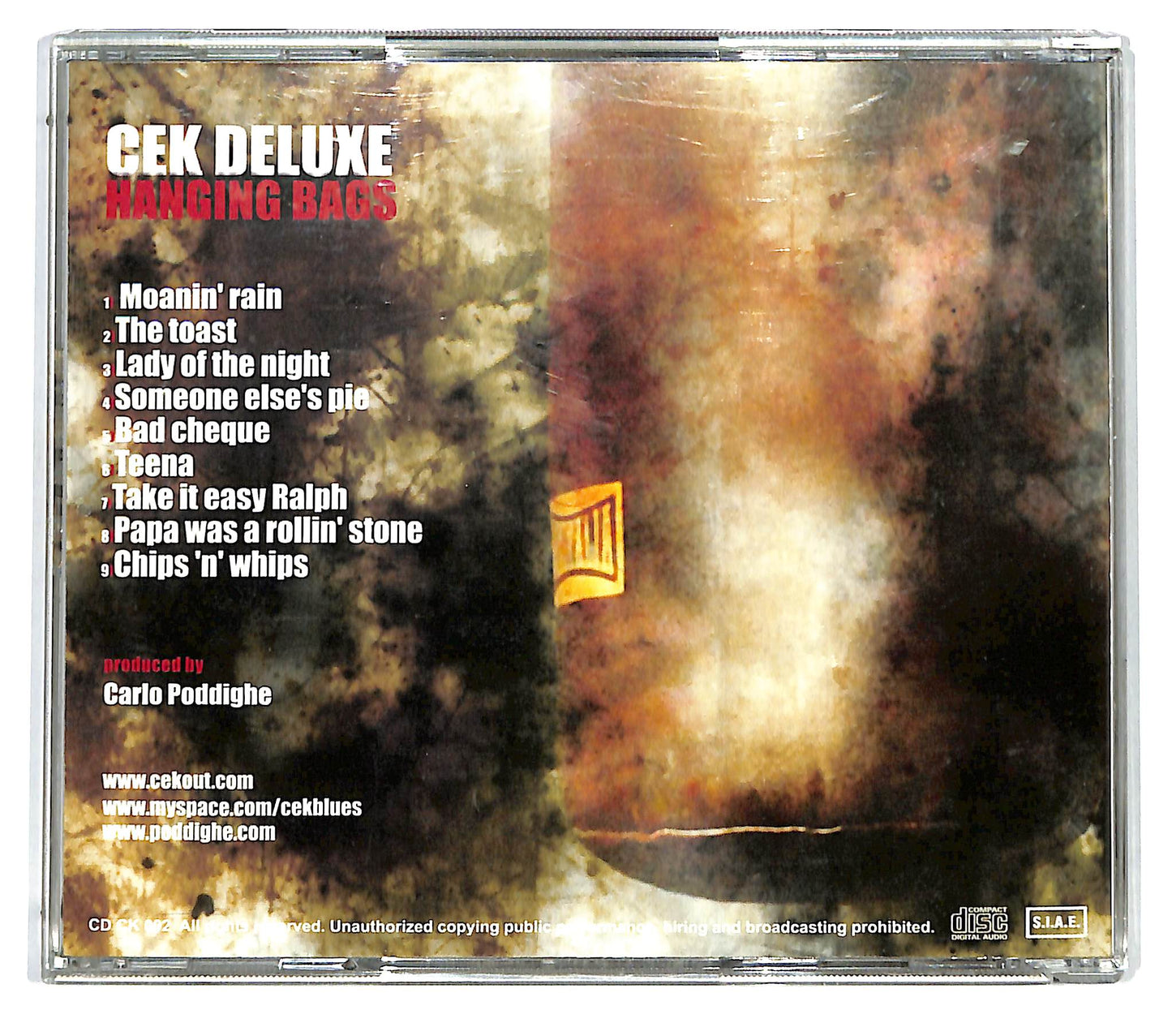 EBOND Cek Deluxe - Hanging Bags CD CD123104