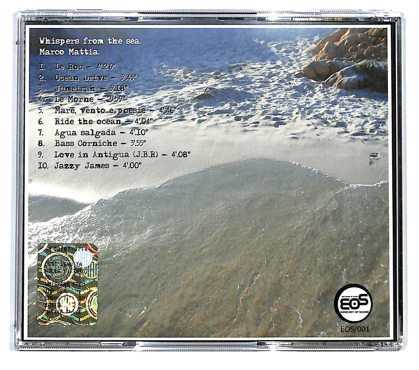 EBOND Marco Mattia - Whispers from the Sea CD CD123110