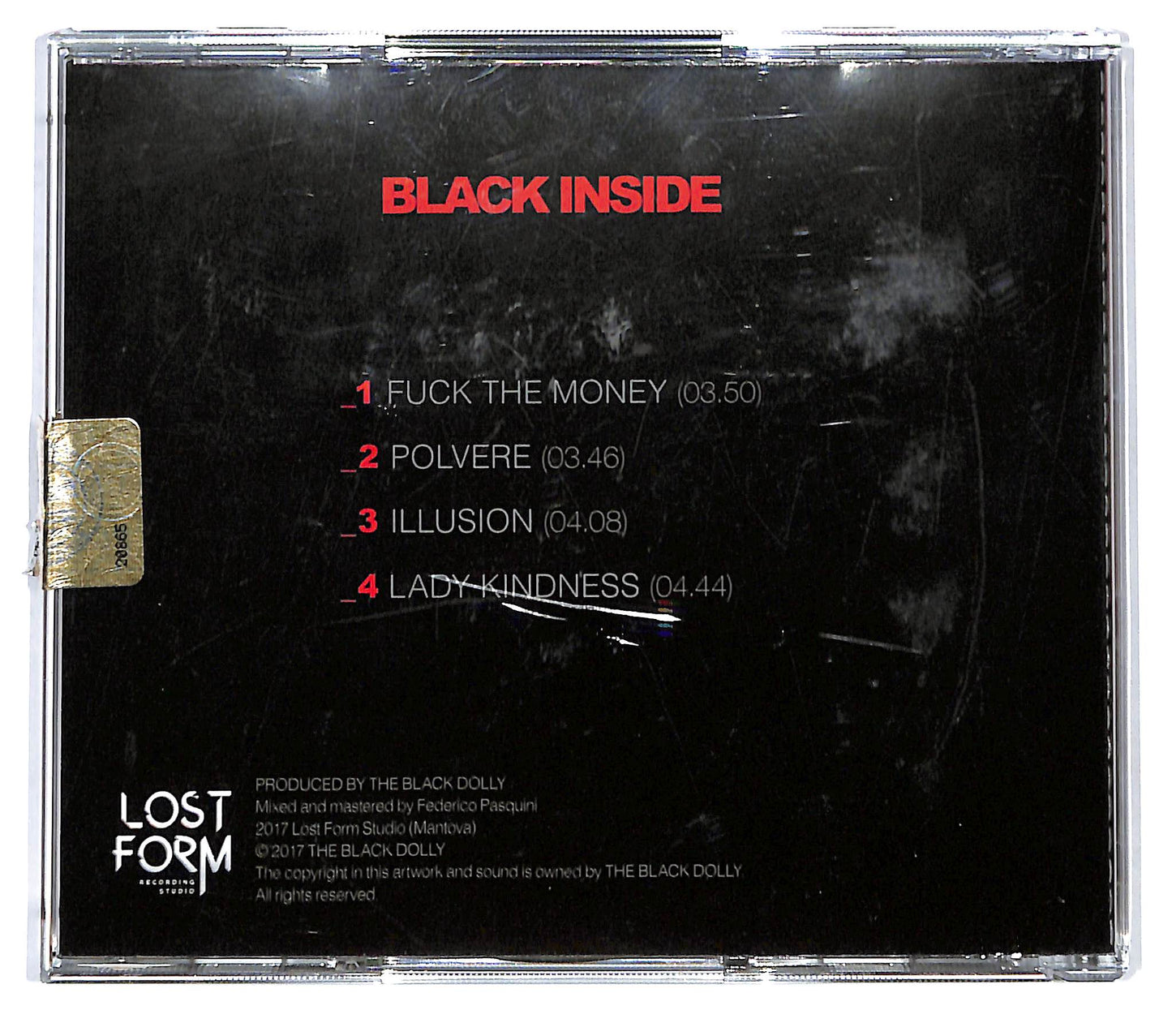 EBOND The Black Dolly - Black Inside CD CD123111