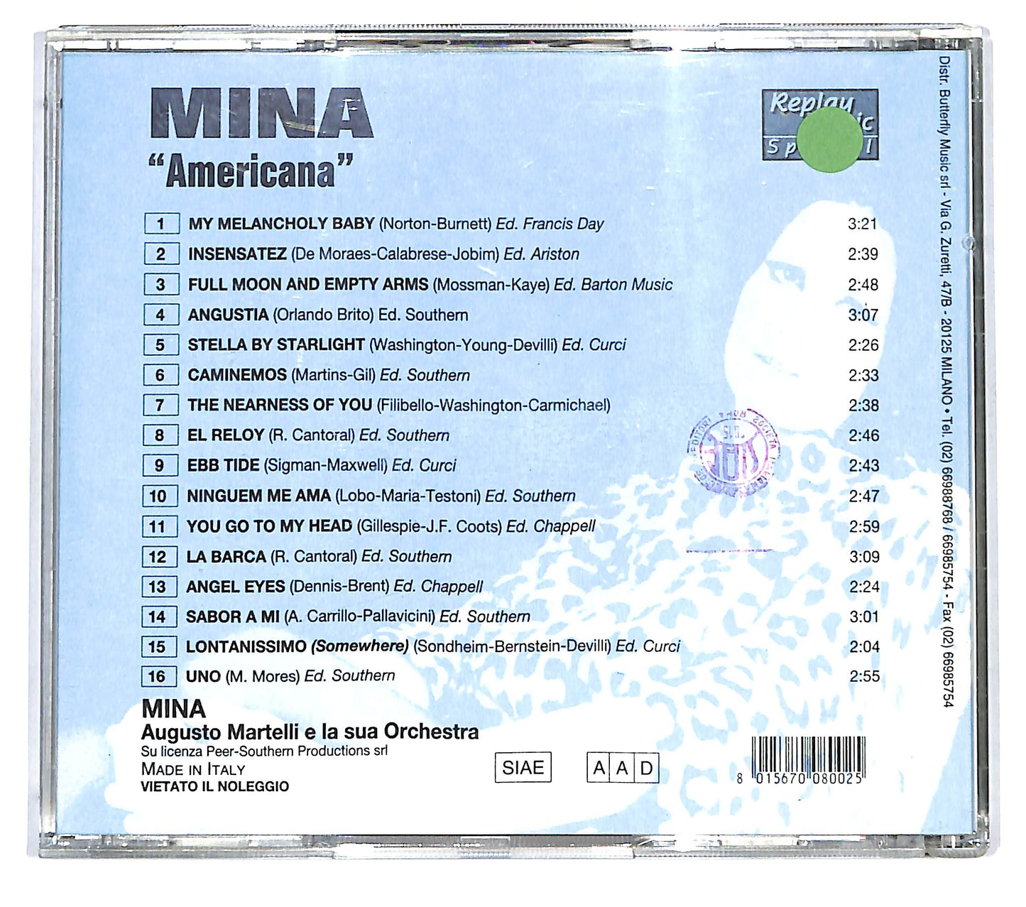 EBOND Mina - Americana CD CD123210